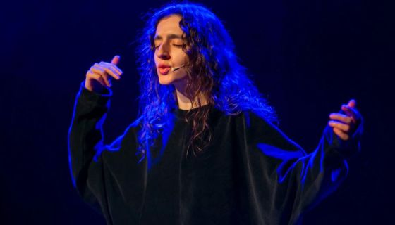 Спектакль «Я — счастье. В объятьях неба», Глазов