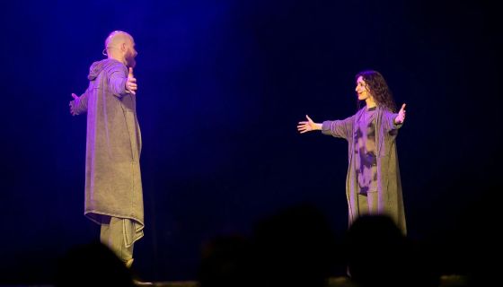Спектакль «Я — счастье. В объятьях неба», Глазов