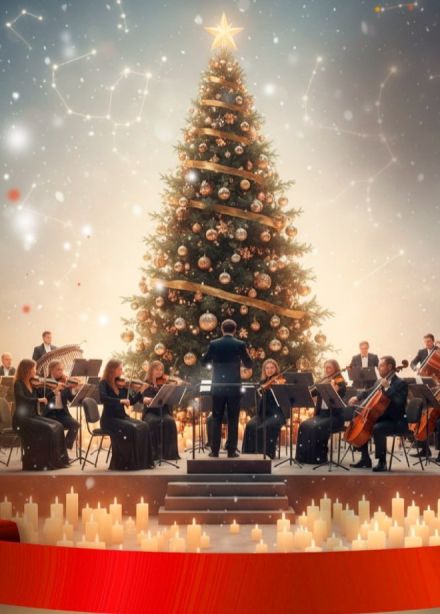 Новогодний шоу-концерт в сиянии тысячи свечей
